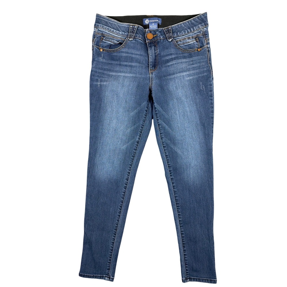 Democracy Ab solution Skinny Jeans Blue Medium Wash B1593BBP2‎ Womens Size 8